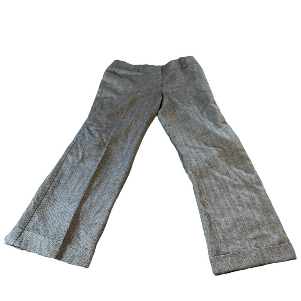 Talbots Wool Blend Herringbone Cuffed Trousers - image 3